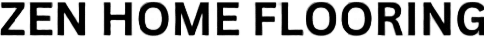 Zen Home Flooring transparent background text logo
